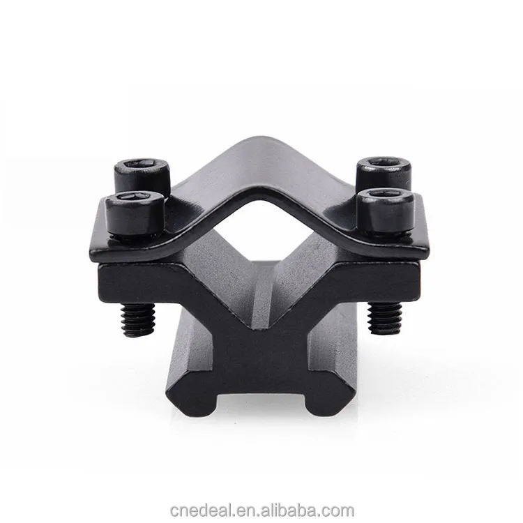 Jialitte J020 aluminum 21mm Rail 3 slot Picatinny barrel Mount for hunting Laser Flashlight