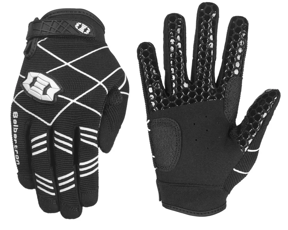 
Seibertron B.A.R-2 Youth Baseball and Softball Batting Gloves with Silicone Fused Anti Slip Print on Fingers 