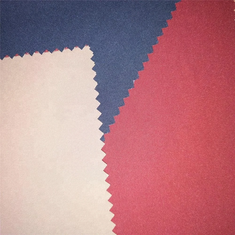 
75D Cation Double-layer twill stripe 100%Polyester woven fabric material /Eco-friendly raw material 