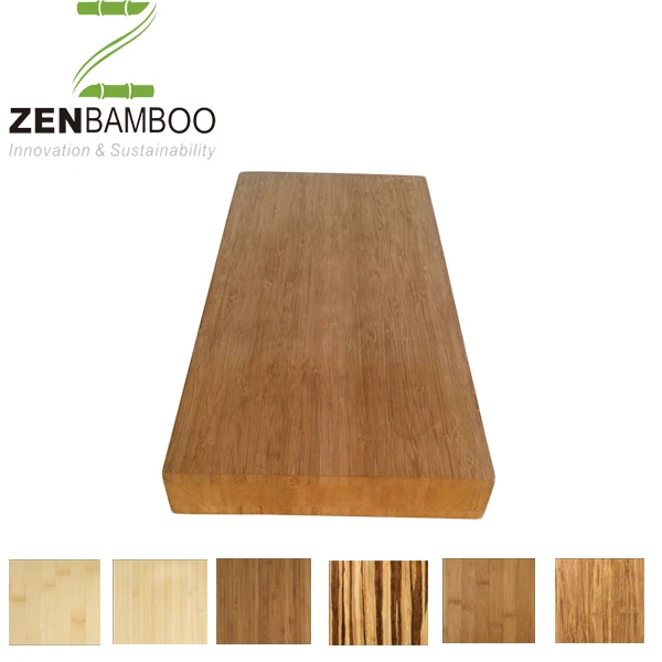 12mm Thick Vertical Ceramel Bamboo Plywood For Kitchen Counter