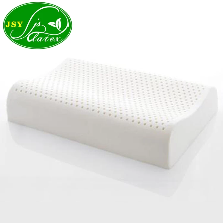 High cost performance White Wave latex foam pillow