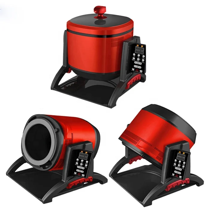 Automatic fried rice wok and stirring cooker robot for sale