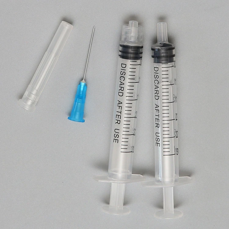 sharp needle plastic dental syringe used medical grade stainless steel SUS304