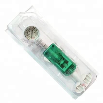 Shunmei Medical Disposable Indeflator 20ml 30bar Balloon Inflation Device