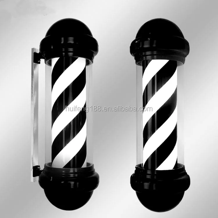 Hot Sale Hair Salon Advertising Lamp Barber Pole