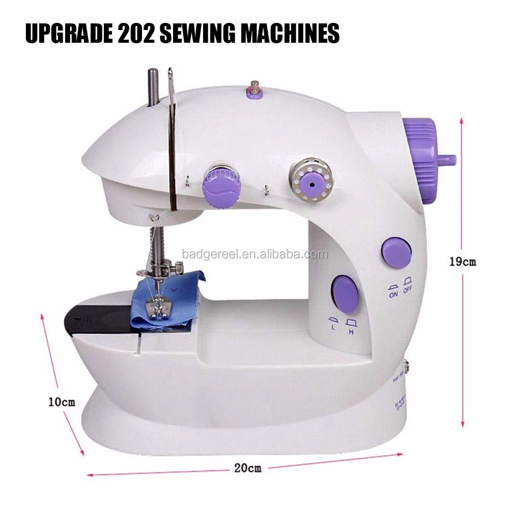 
 Мини бытовой используется швейная машина завода SM-202  