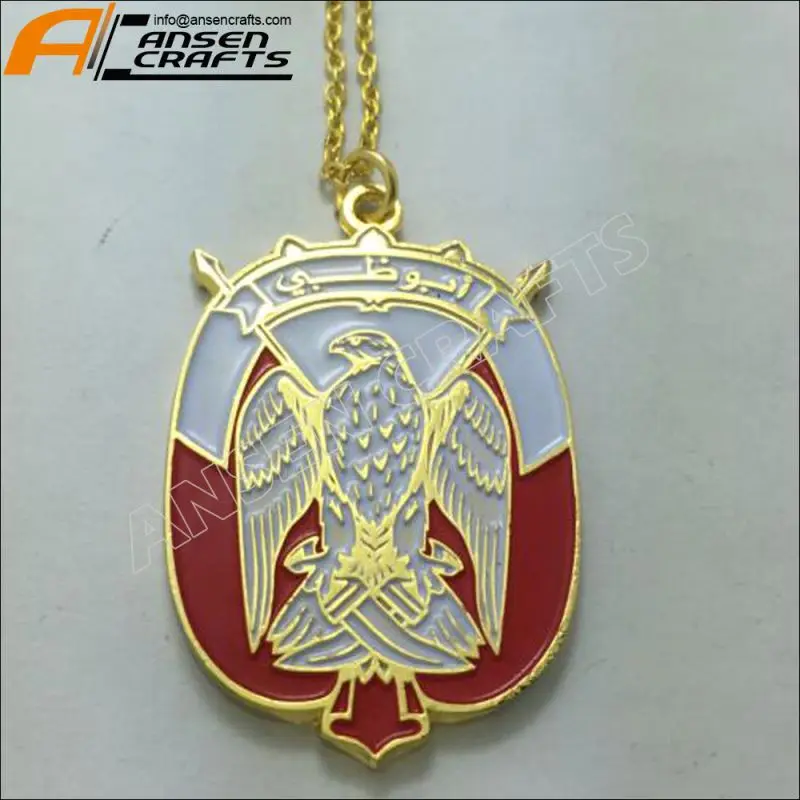 New Design Two Size Falcon Design UAE necklace pendant/Car Emblem