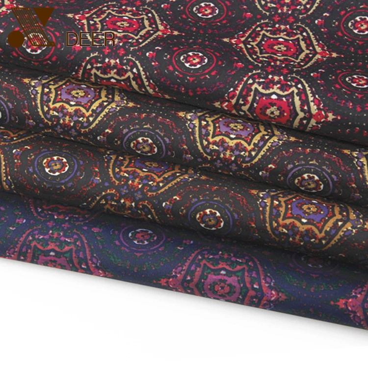 Wholesale Digital Printing Pure Polyester Fabric For Suit Lining