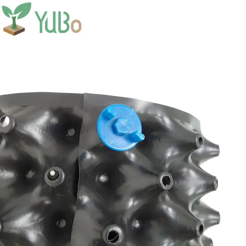 Commercial custom design round shape tree root pruning pot for container gardening vegetables
