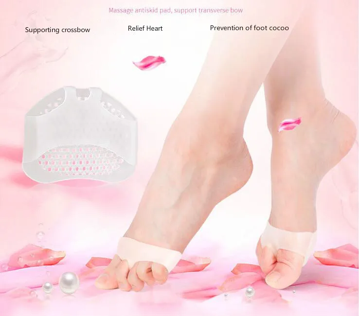 five Hole Toe Stretcher Silicone toe sleeve metatarsal pads
