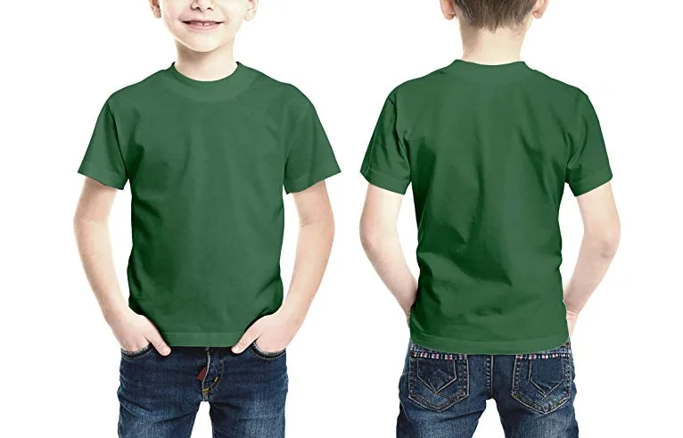 Byval Custom new design quick dry high quality boys kids blank t-shirt