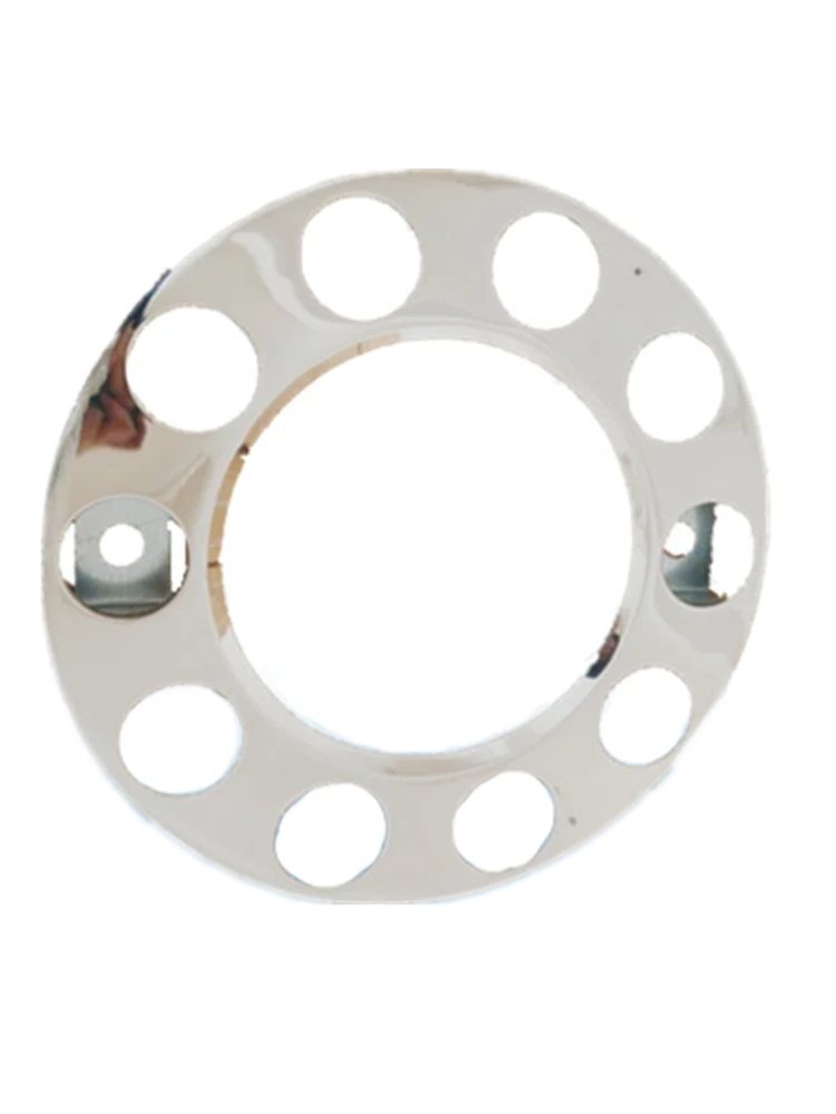 Аксессуары для автобуса 22,5 дюйма защитное кольцо для колпачка колеса 10 отверстий колпачок ступицы из нержавеющей стали