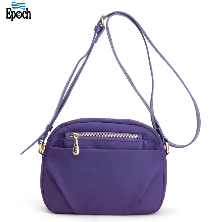 Hot sale ergonomic design nice lightweight nylon mini handbags ladies for travel