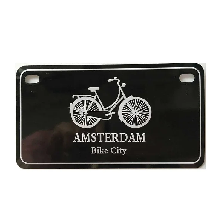 Production Processes Means Machine Aluminum Logo Name Plate Metal Label