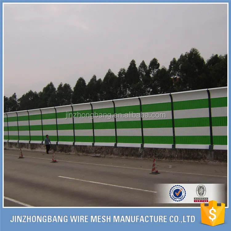 
fiberglass composite panels for highway noise barrier 