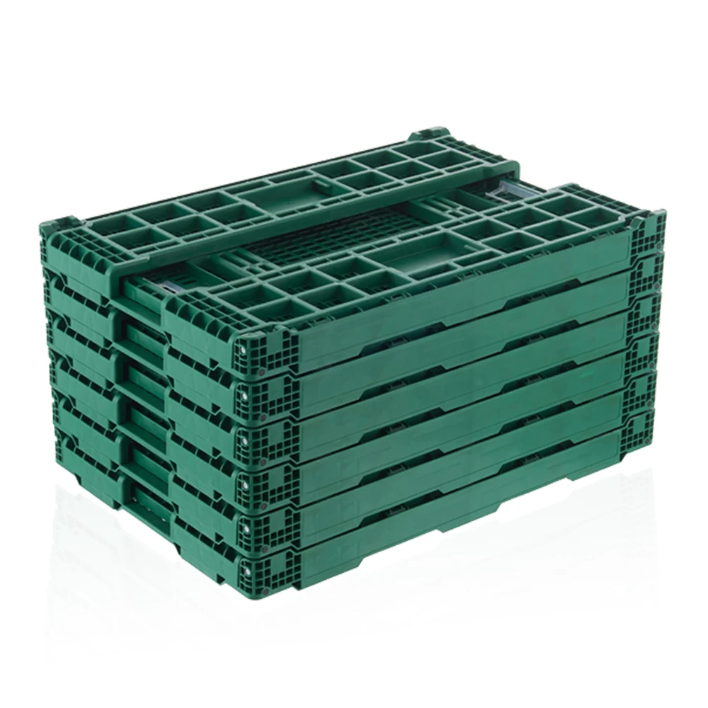 Collapsible plastic beverage beer wine bottle crates