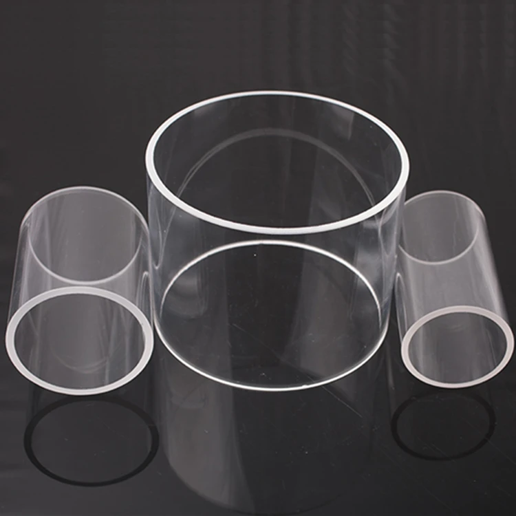 Высокочистые кварцевые трубки термопары типа U, термостойкие прозрачные стеклянные трубки, трубки кварцевого типа