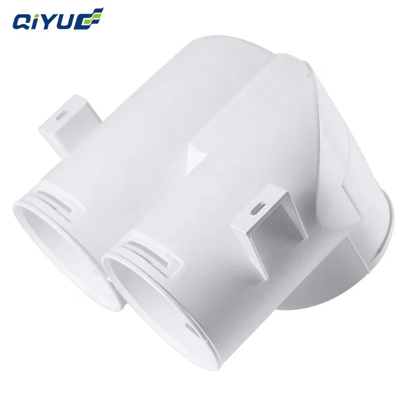 Top Quality HVAC Accessories PE Pipe Connector Pipe Tee