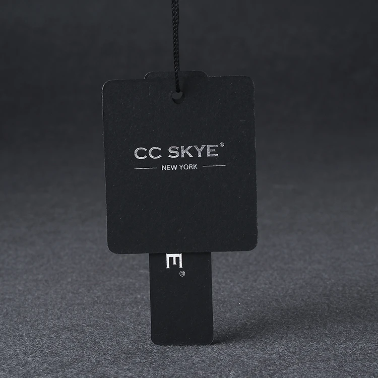 Бумажная подвесная бирка