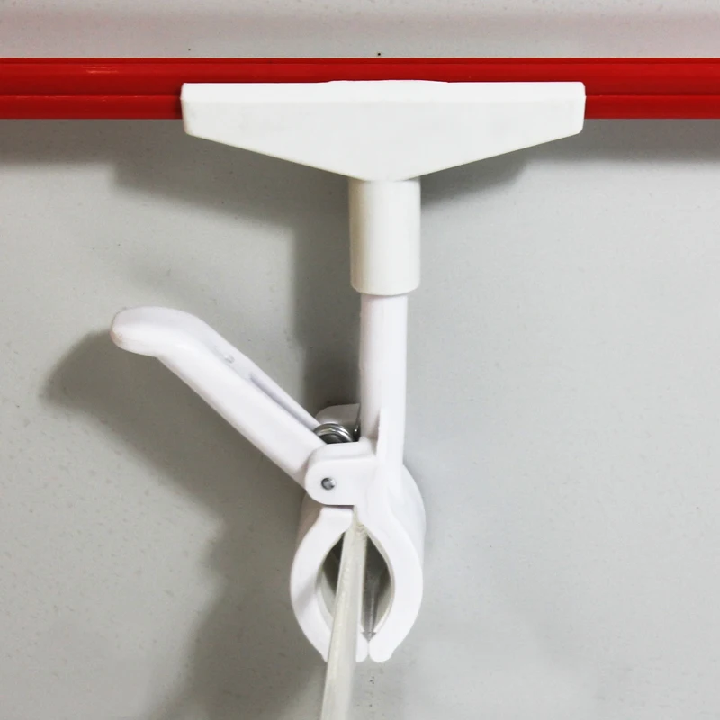 Colored supermarket shelf POP plastic price tag holder A3 A4 A5 plastic pricing frame