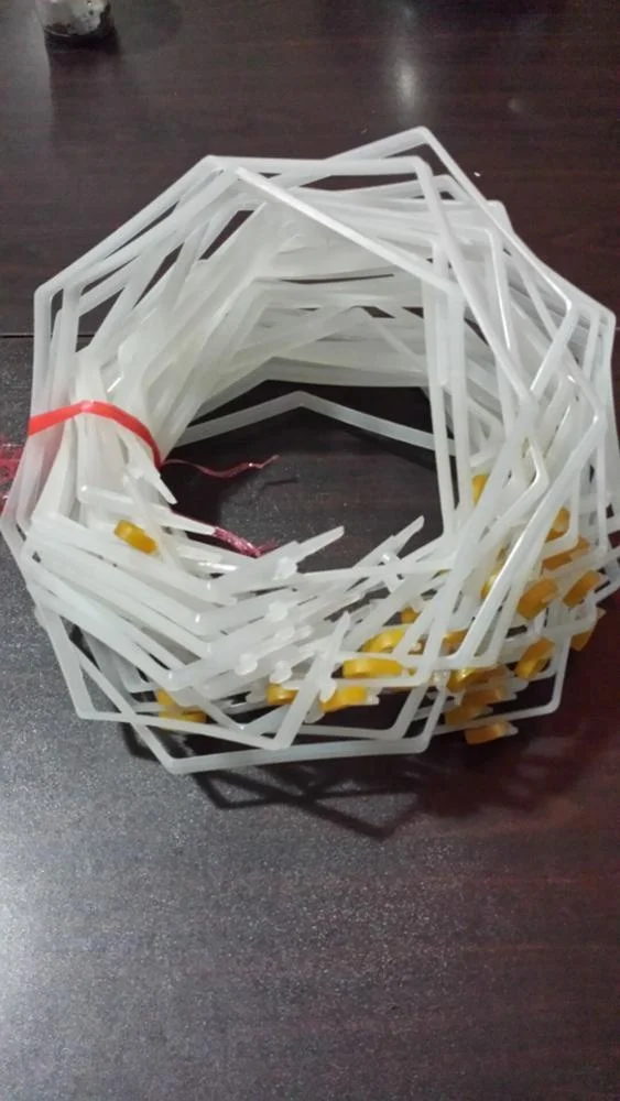 Plastics processing tube for fireworks 127missle