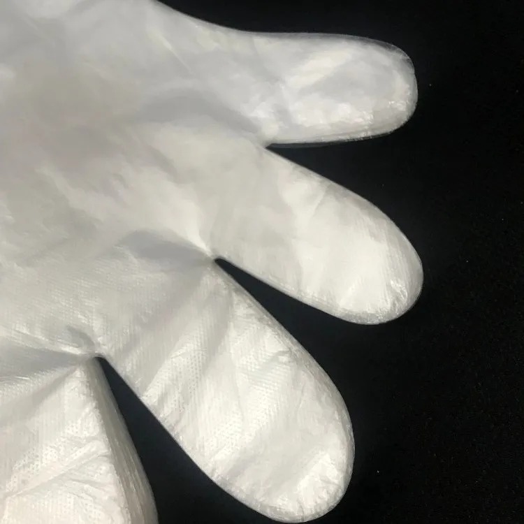 Food Grade Garden Disposable Plastic HDPE Glove Cooking Gloves