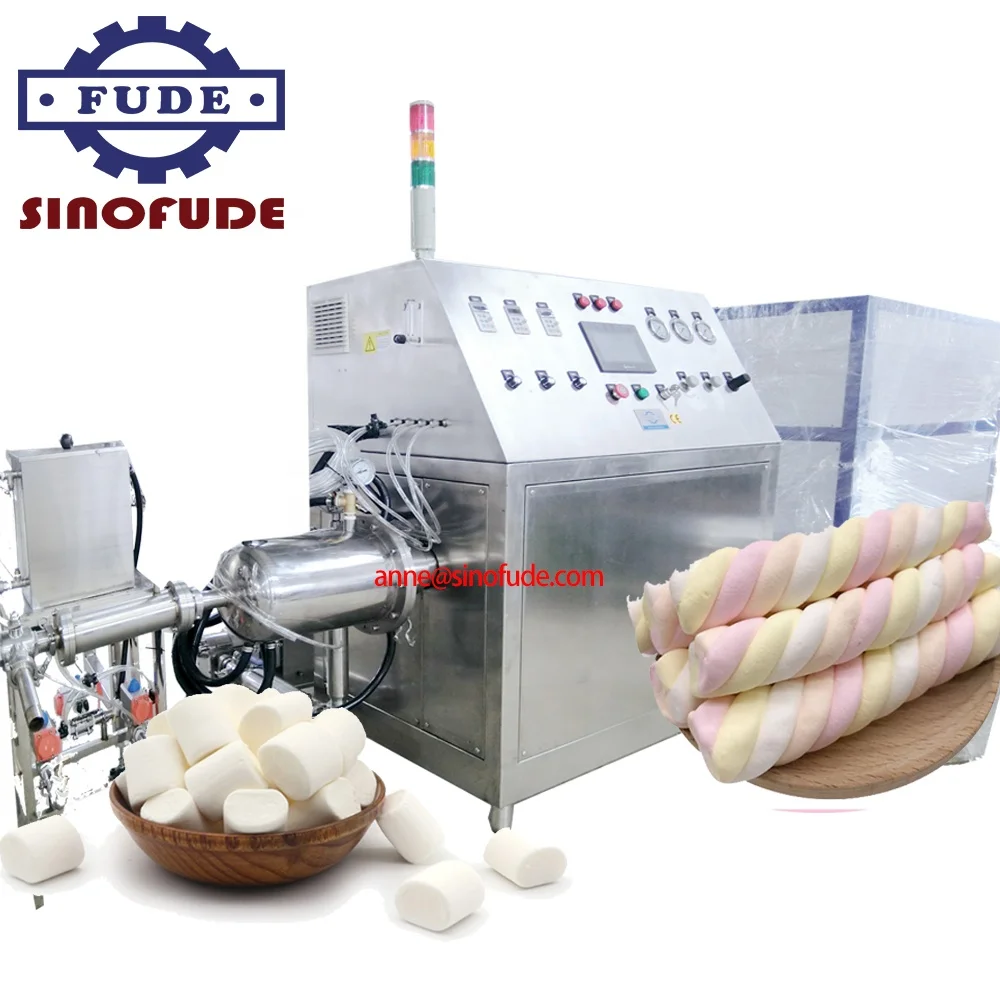 Automatic SUS304 sweet candy filling depositing marshmallow cotton candy machine new production line (60256912550)