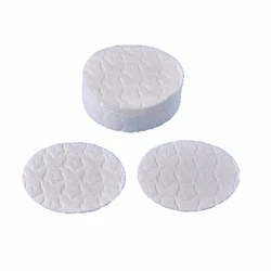 Women face cosmetic natural pure remover absorbent exfoliating facial makeup round beauty cotton pads