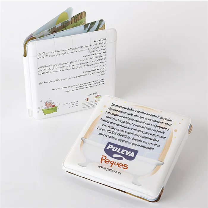 Hot sell custom bath inflatable activity EVA book baby shower gift waterproof bath book