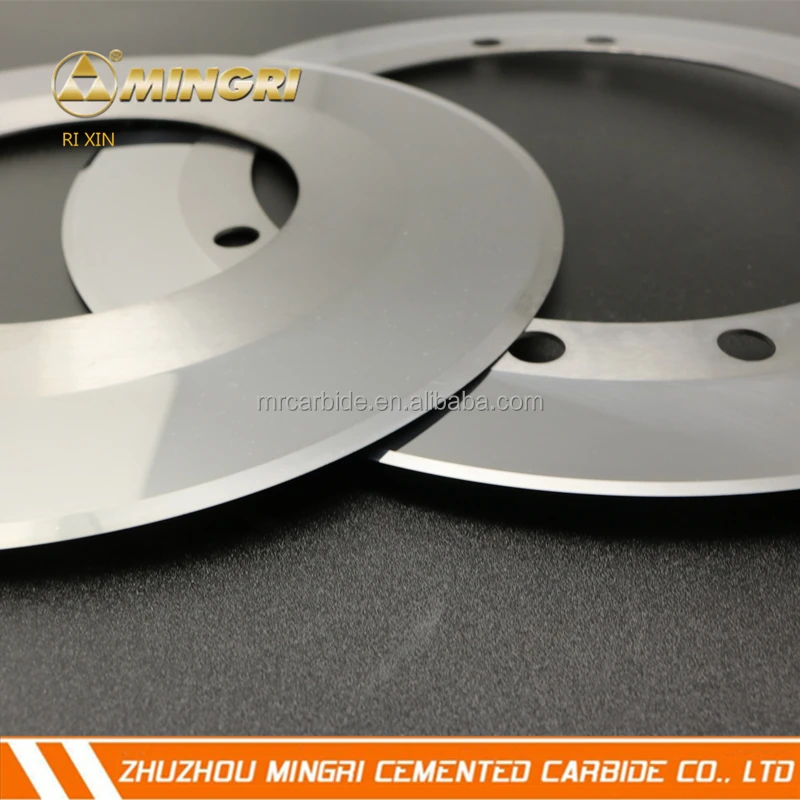 Carbide corrugated cardboard slitting blade carton machinery knife