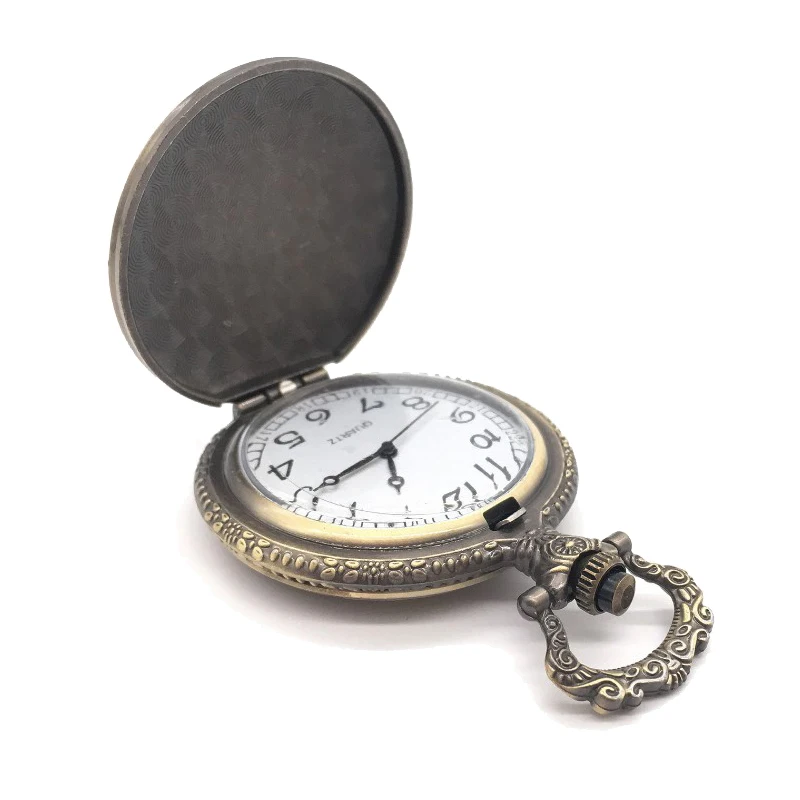 Fashion hot sale fiery dragon Pocket Watch Factory Pendant Retro Pocket Watches Direct Sale for Old Men Women