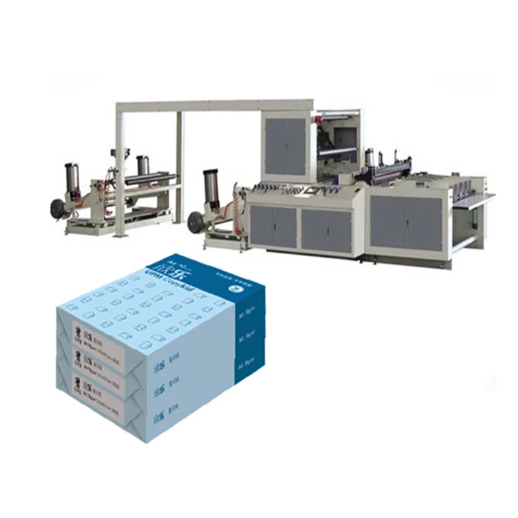Полностью автоматическая машина для резки и упаковки копировальной бумаги Cailun, производство Китай