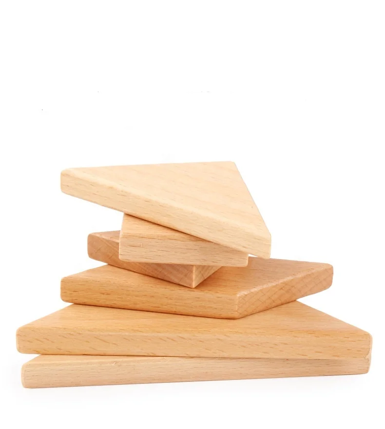 Large Size Wooden Jigsaw Tangram Board Educational Kids  Puzzle Shape Developmental Toy New Arrival