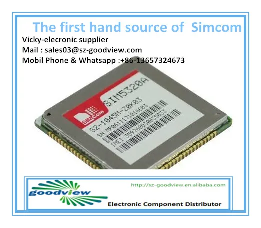 3 Г GPS GSM Модуля SIM5320A