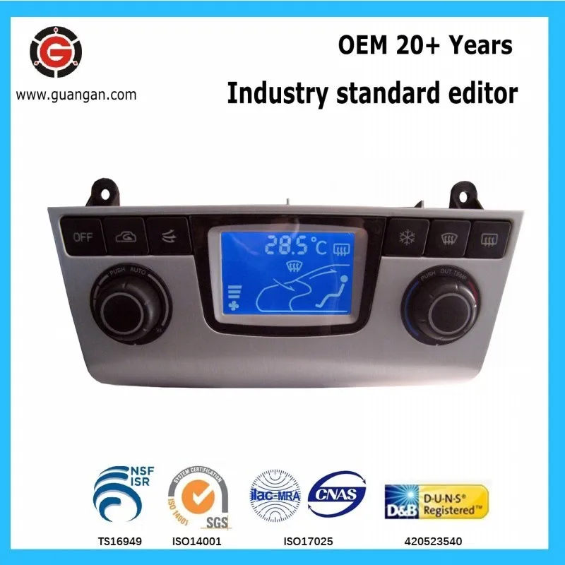 Низкая стоимость, высокое качество автомобильной отопления панель управления