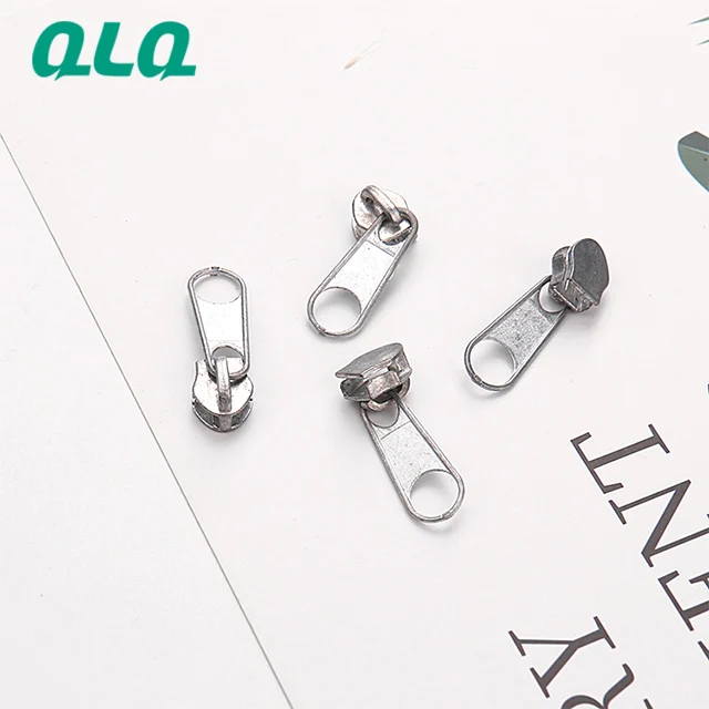 
Non-lock Zinc Slider Zipper Slider Wholesale High Quality Clothing Accessories Zip Slider Custom Zipper Zinc Alloy Metal Painted 