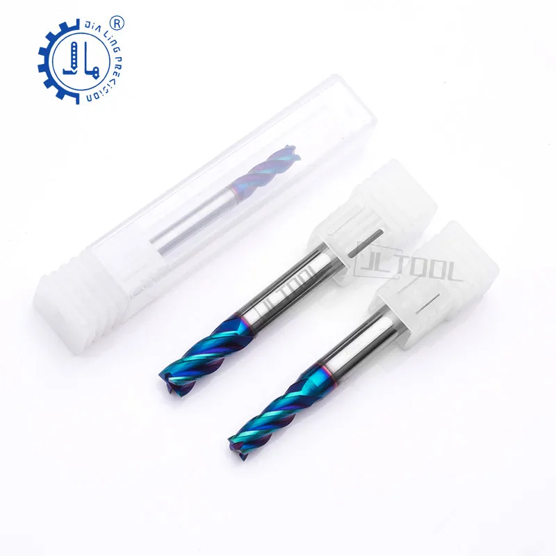 Wholesale Endmill Carbide Milling Cutter Tungsten Carbide HRC65 Tools Solid Carbide End Mill Cutter