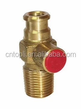Brass Safety Pressure gas Cylinder Valve
