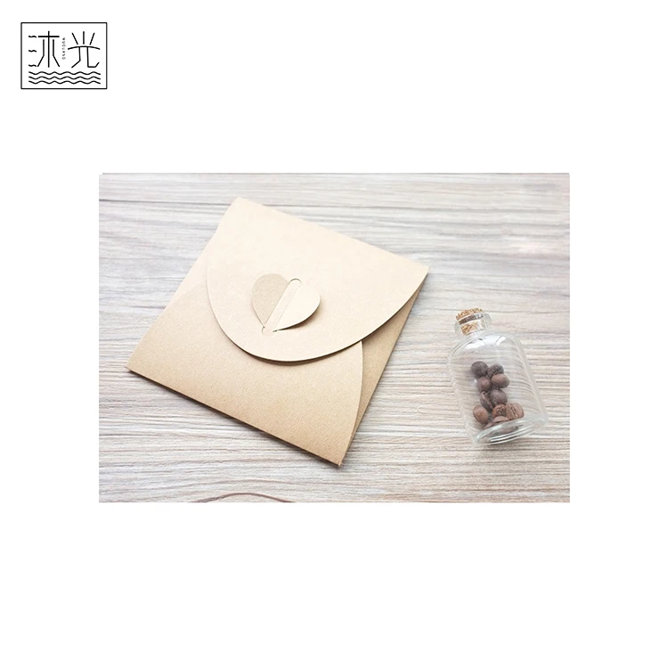
High Quality Creative Storage Packaging Brown Kraft Paper Dvd Cd Bags & Cases 