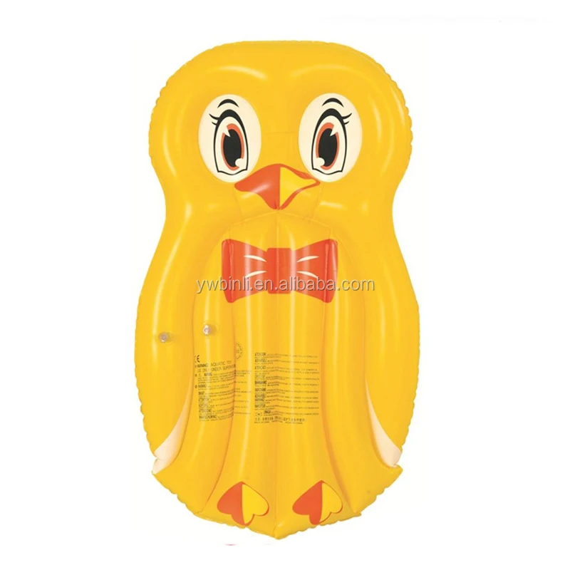 penguin shape inflatable Pool Rafts  with logo water lounge EN71 & CE