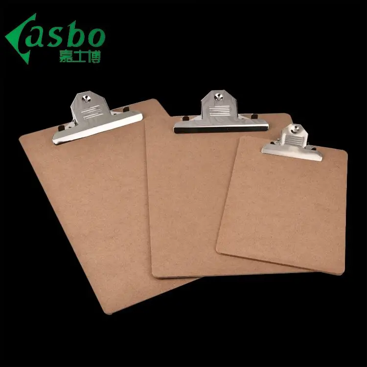 Wooden Clipboard FC MDF Clip Children Board Kids Writing Boards