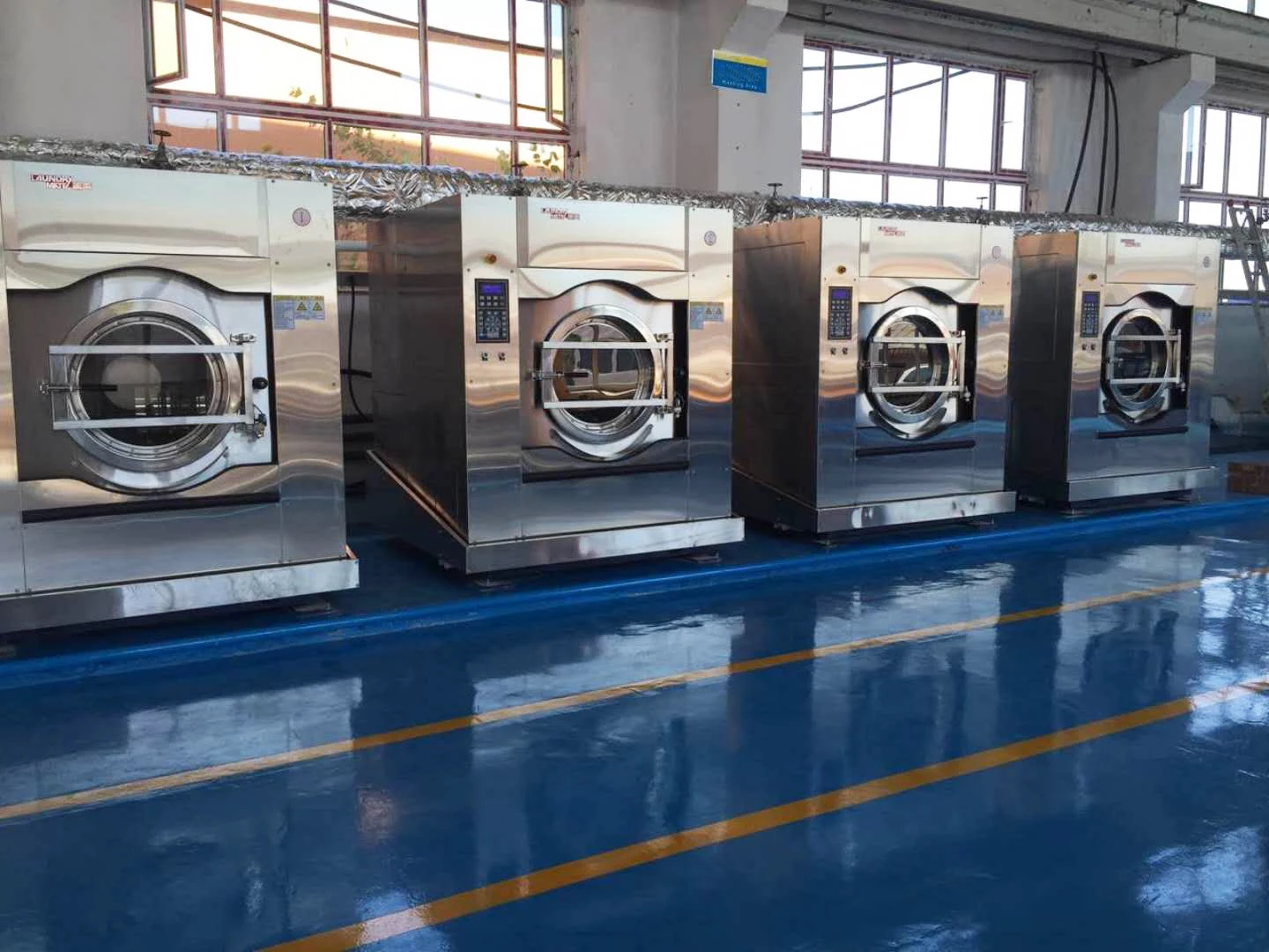 For lundry shop 50kg steam heating laundry washer