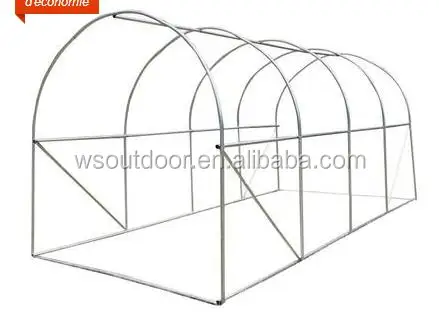 450x200x200cm Walk-In Portable Green House Outdoor Tunnel Garden Plant Growing Hot House