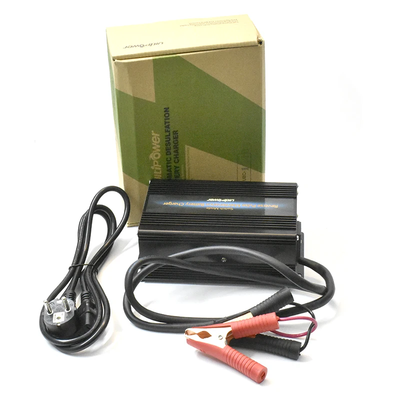 Lead acid Car Battery Charger 12V 15A Automatic Reverse Pulse Charger