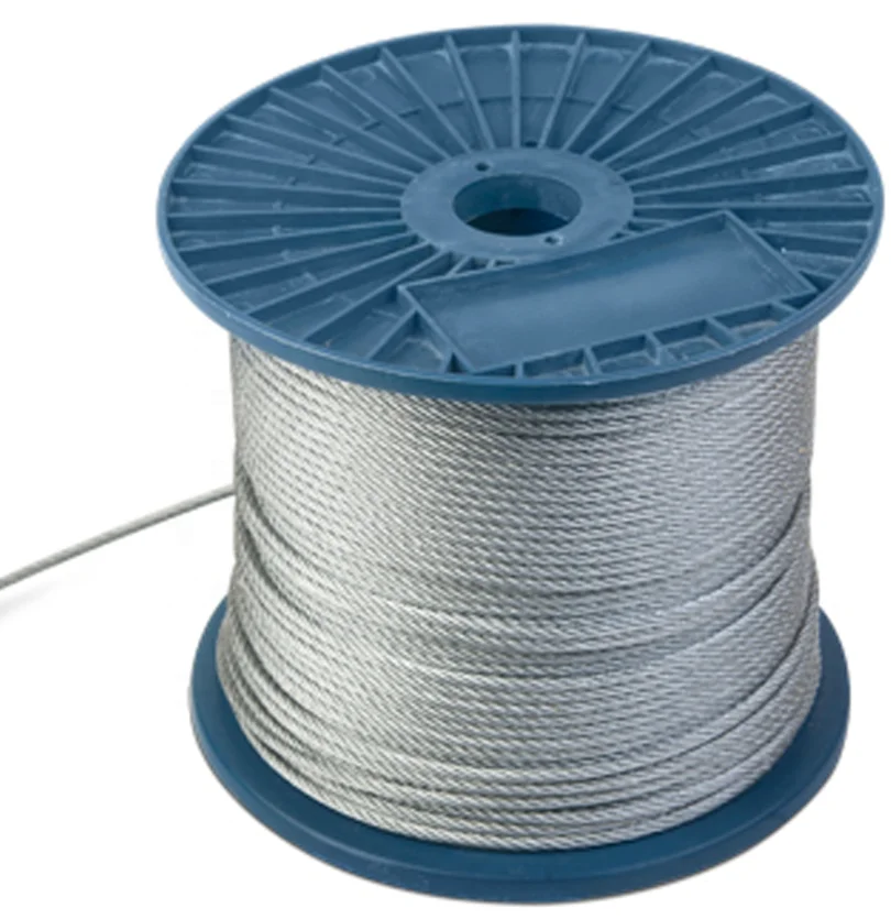 Zinc Plated DIN3055 Steel Wire Rope