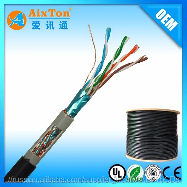 Cat5 завод дешевой цене Сетевой кабель 1000ft 305m