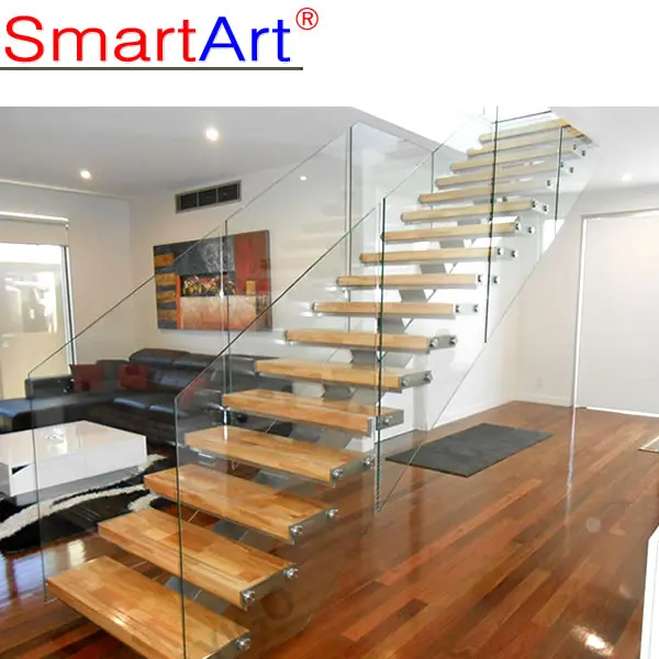 mono stringer LED staircase design