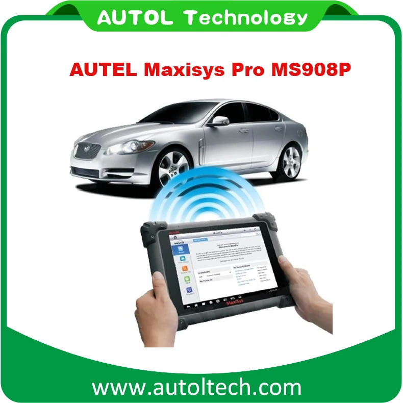 2017 новый продукт AUTEL MaxiSYS Pro MS908P автомобиля диагностика сканер С Wi-Fi Интернет Обновления