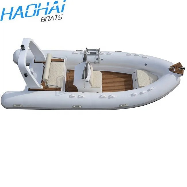New Model 5.0m RIB Hypalon Inflatable Boats with Outboard Motor for Sale
