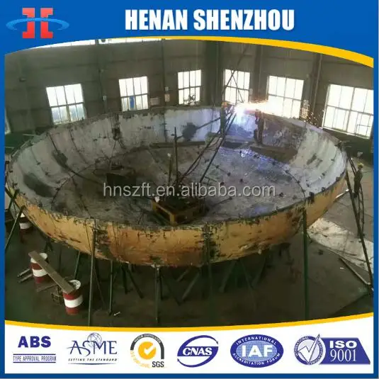 Большого размера, формованные головки емкости, Torispherical головка, эллиптические смытые концы для емкостей для хранения